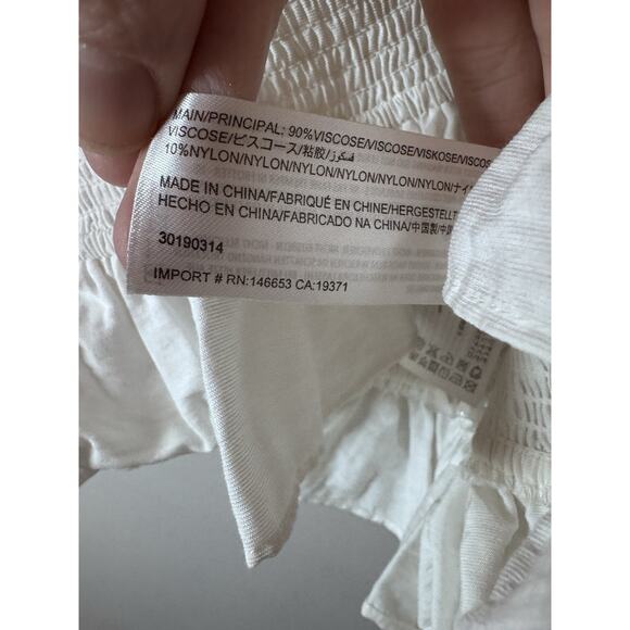 KEEPSAKE the label secure long sleeve top - small NWT Ivory White Peplum $150 - Picture 10 of 15